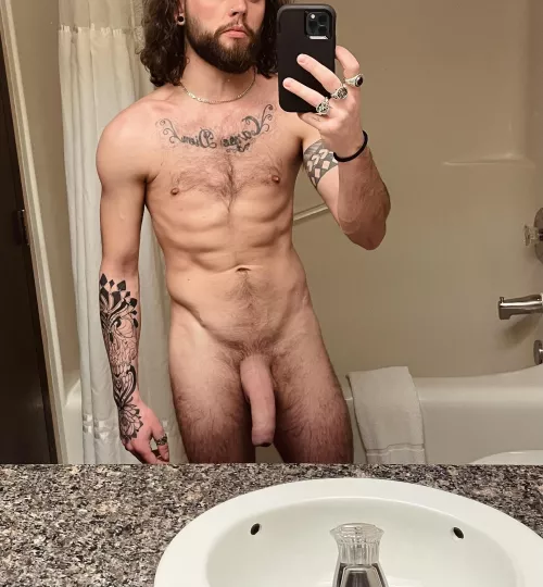 Yet another hotel room. DM’s open