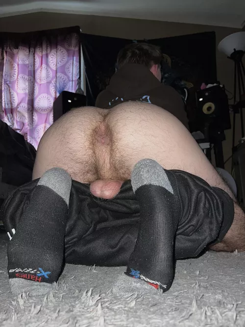 You can play with my balls while you lick my hole ;)