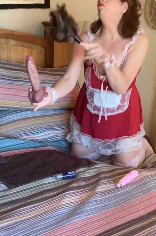 54 and I sent this to you to show how well I’m cleaning your castle…wyd