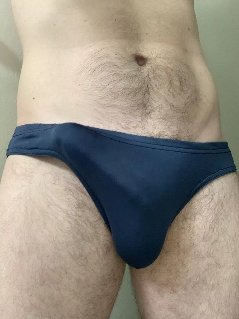 A Little Excited In My N2N Bikini Briefs