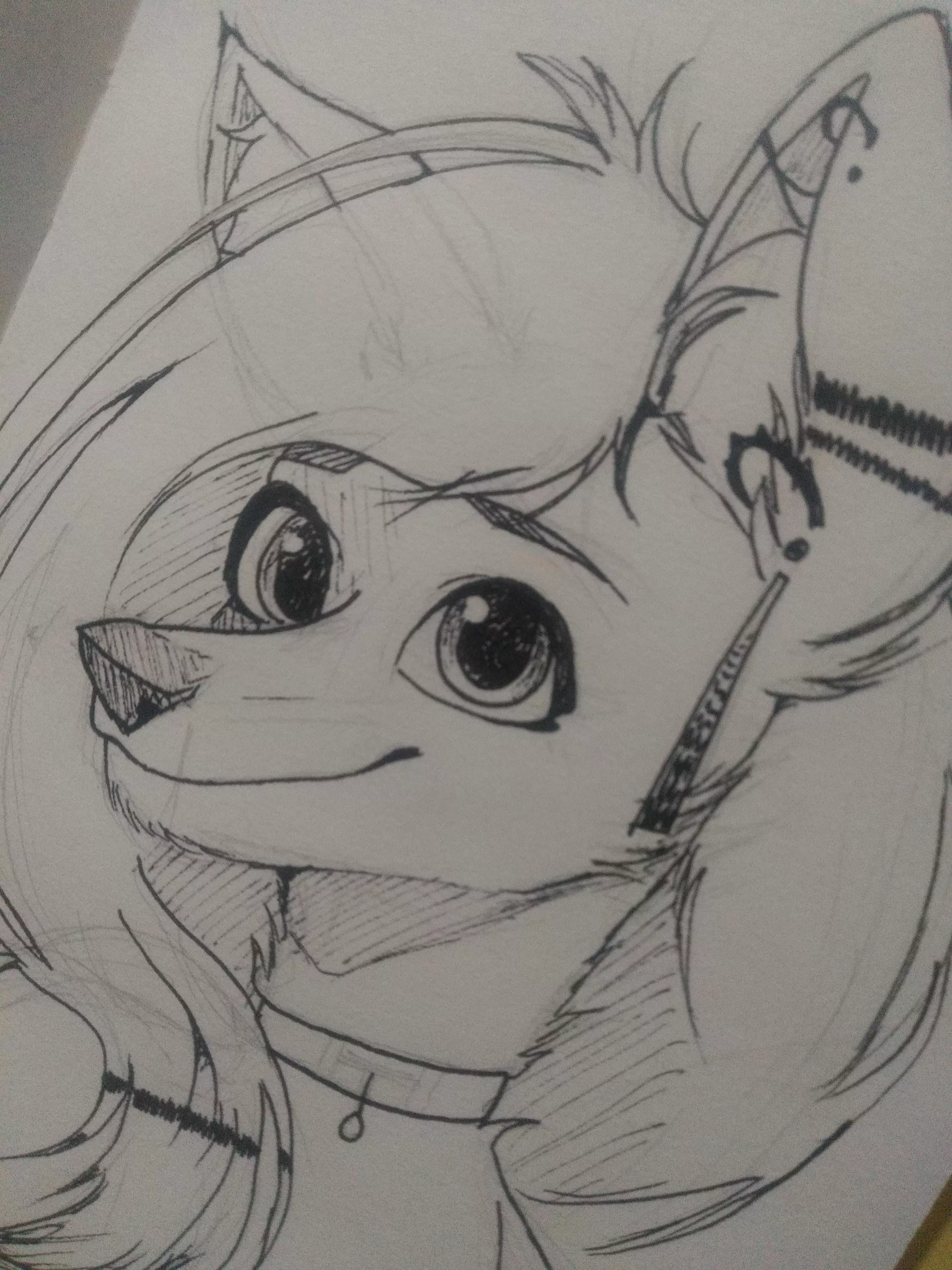 A quick doodle before going to bed ^^ (art by me)