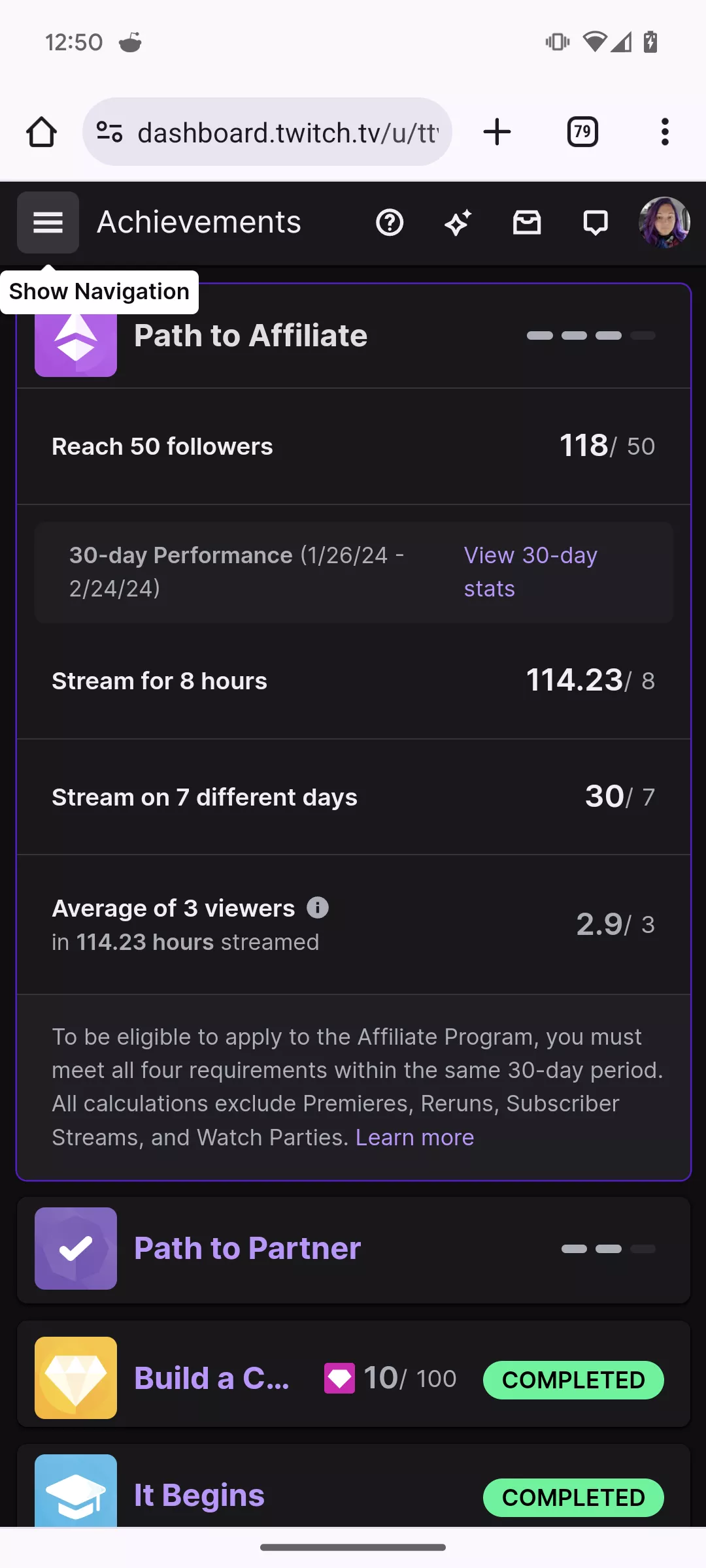 Almost affiliate 