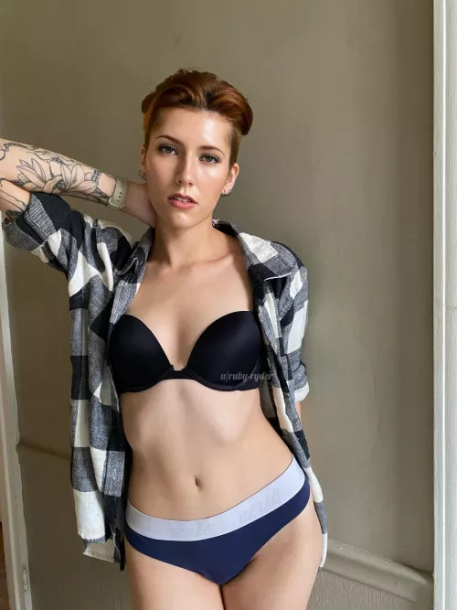 Always the most cozy in my flannel shirt