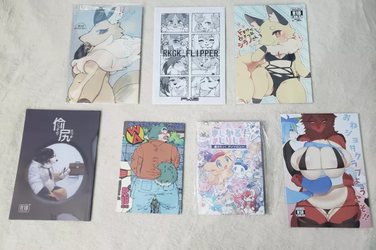 Been Here For Some Time Might As Well Showcase What I Got Physically (Kemono/Furry)