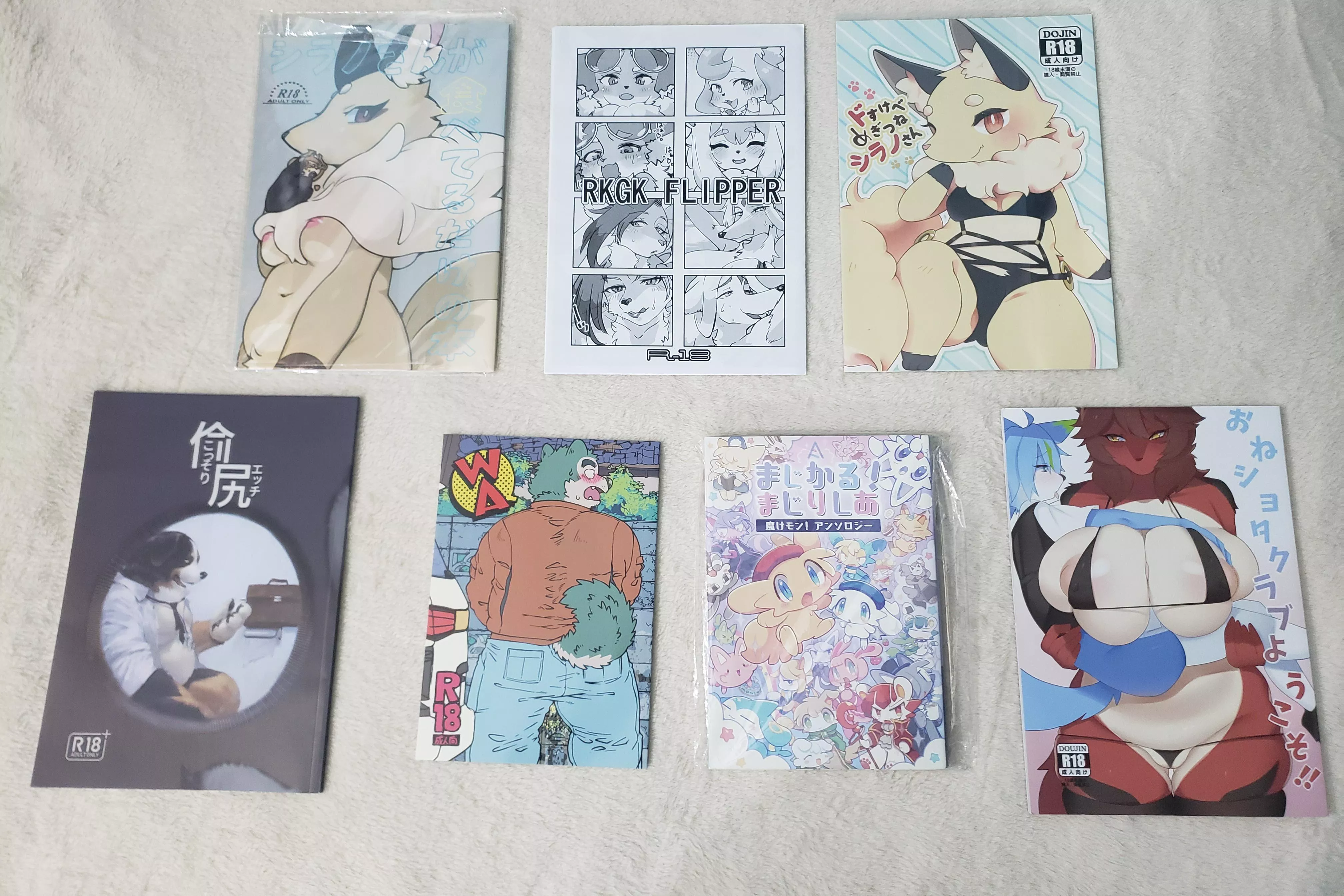 Been Here For Some Time Might As Well Showcase What I Got Physically (Kemono/Furry)