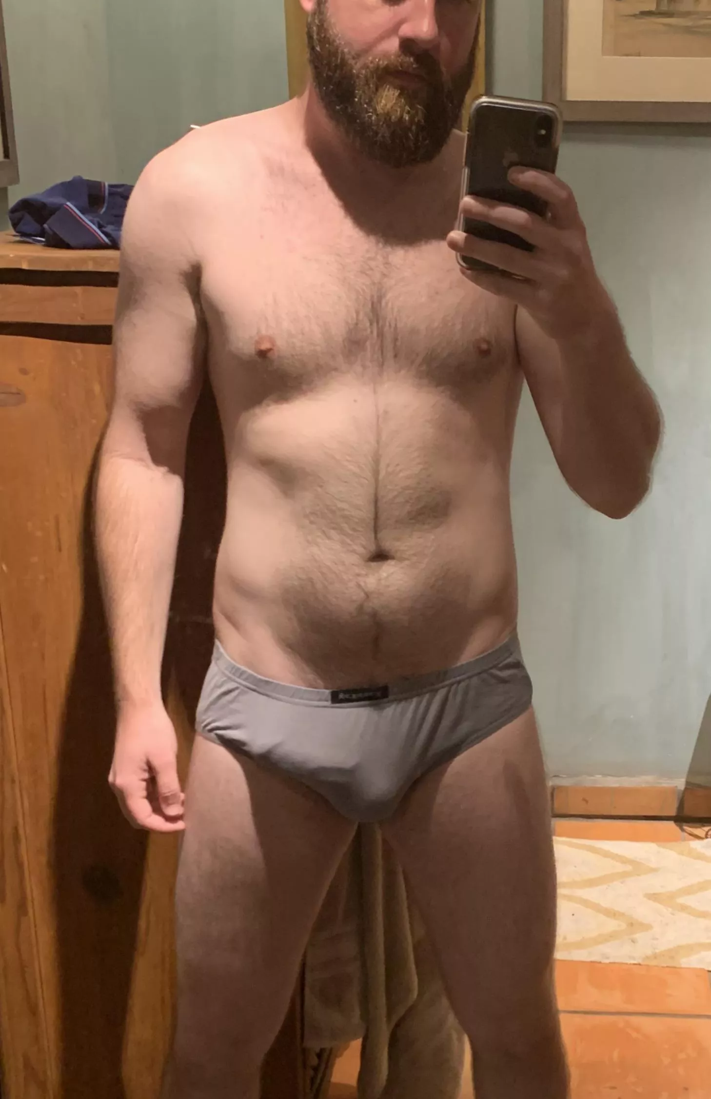 Bulge with veins. 😘 