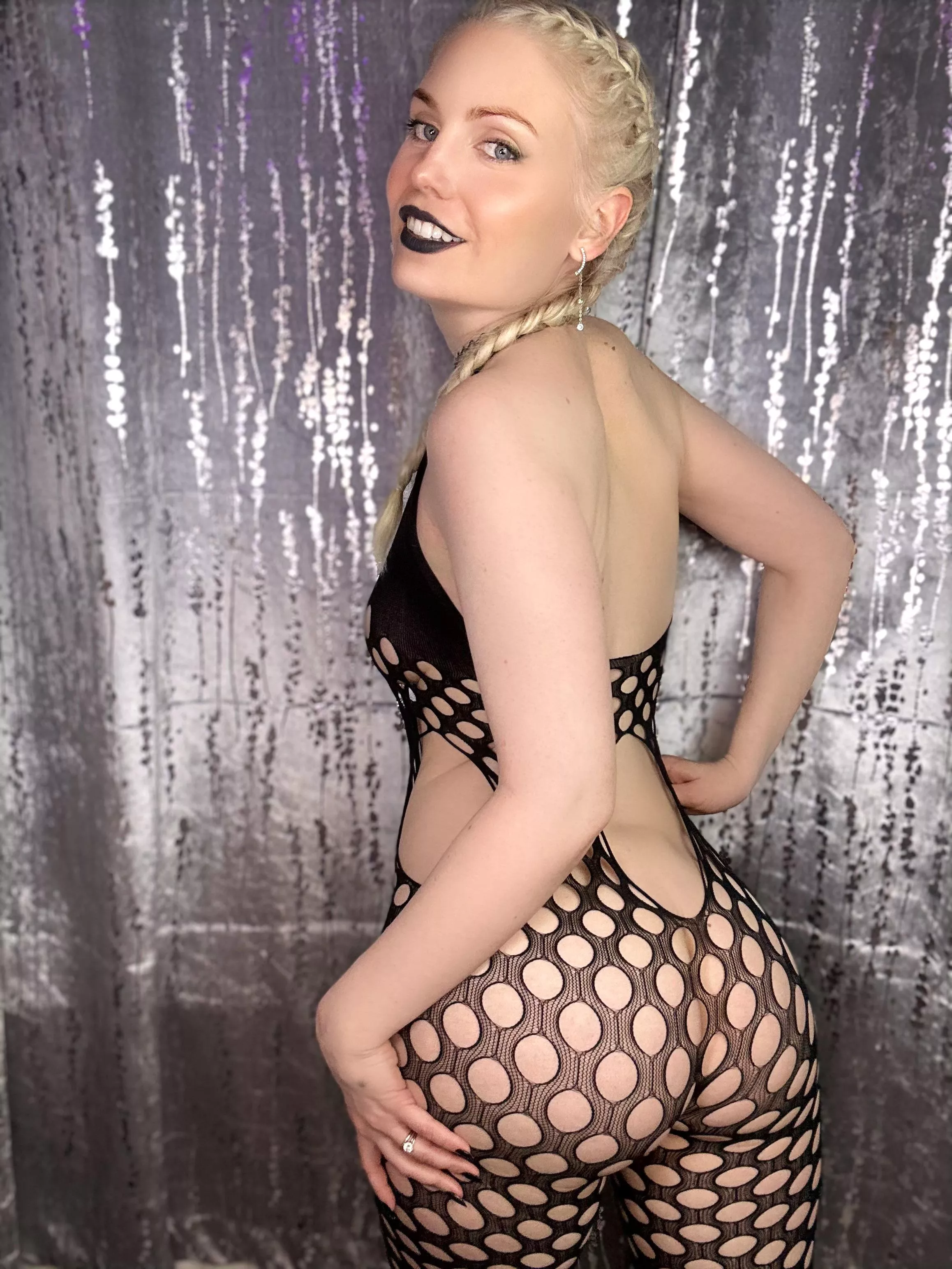 Cute cheeks showing through 