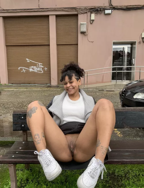 Even in bad weather, a smile will put you in good spirits