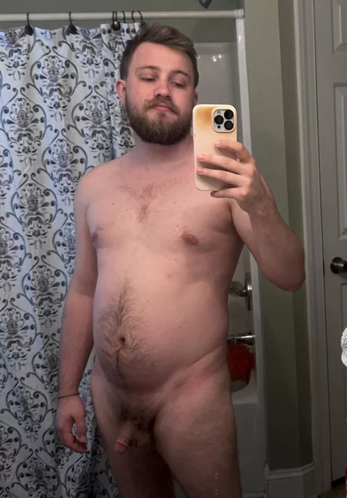 felt sexy before my shower earlier…