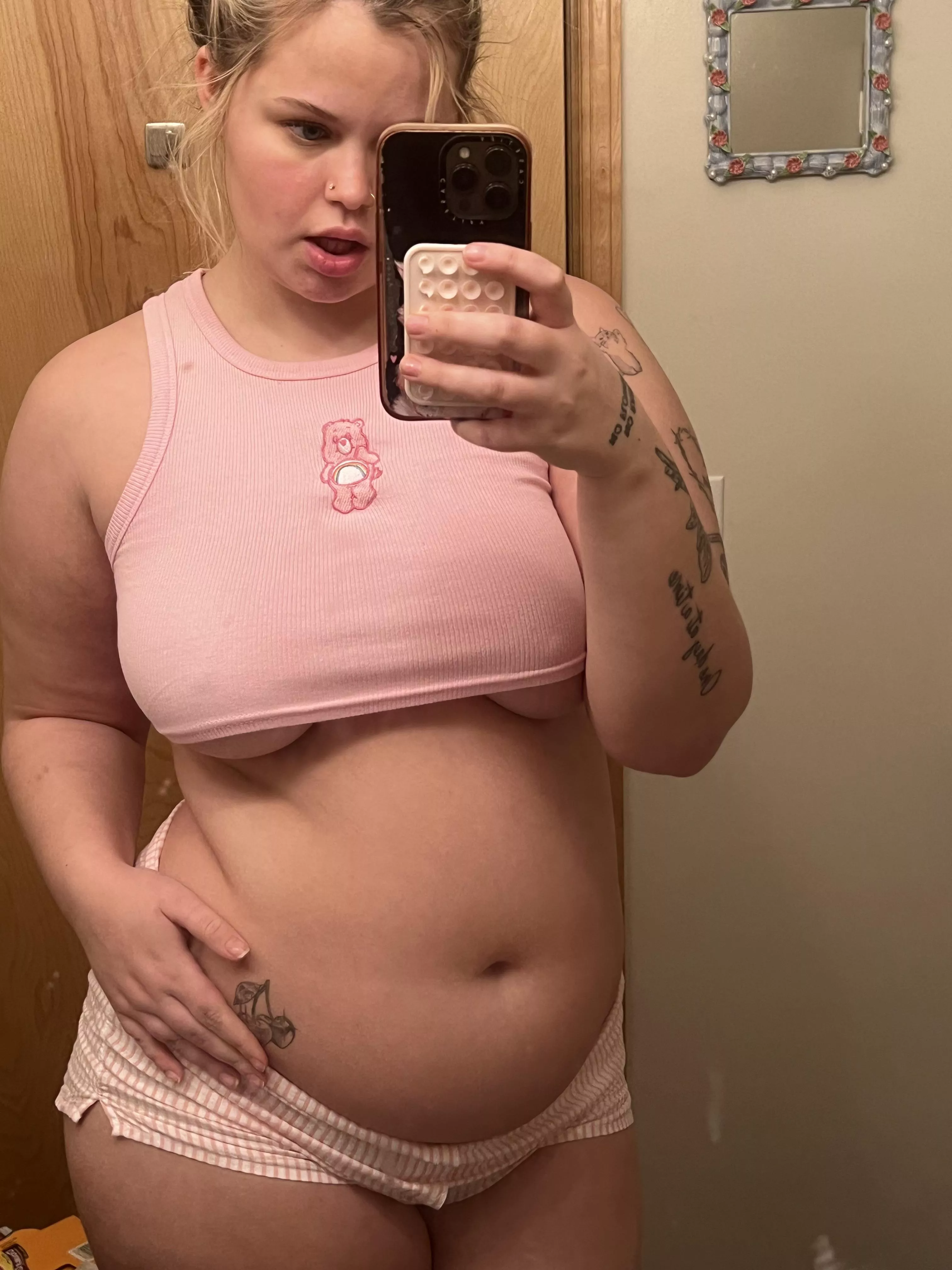 Filling out my clothes 