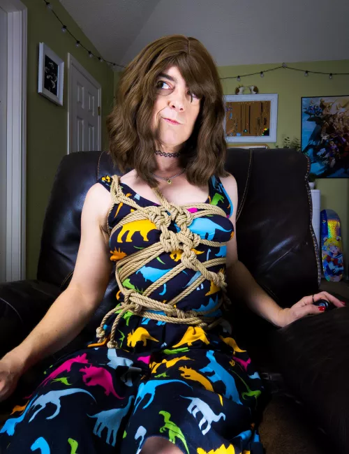 Freestyle (chaos) chest harness I vomitted on myself 