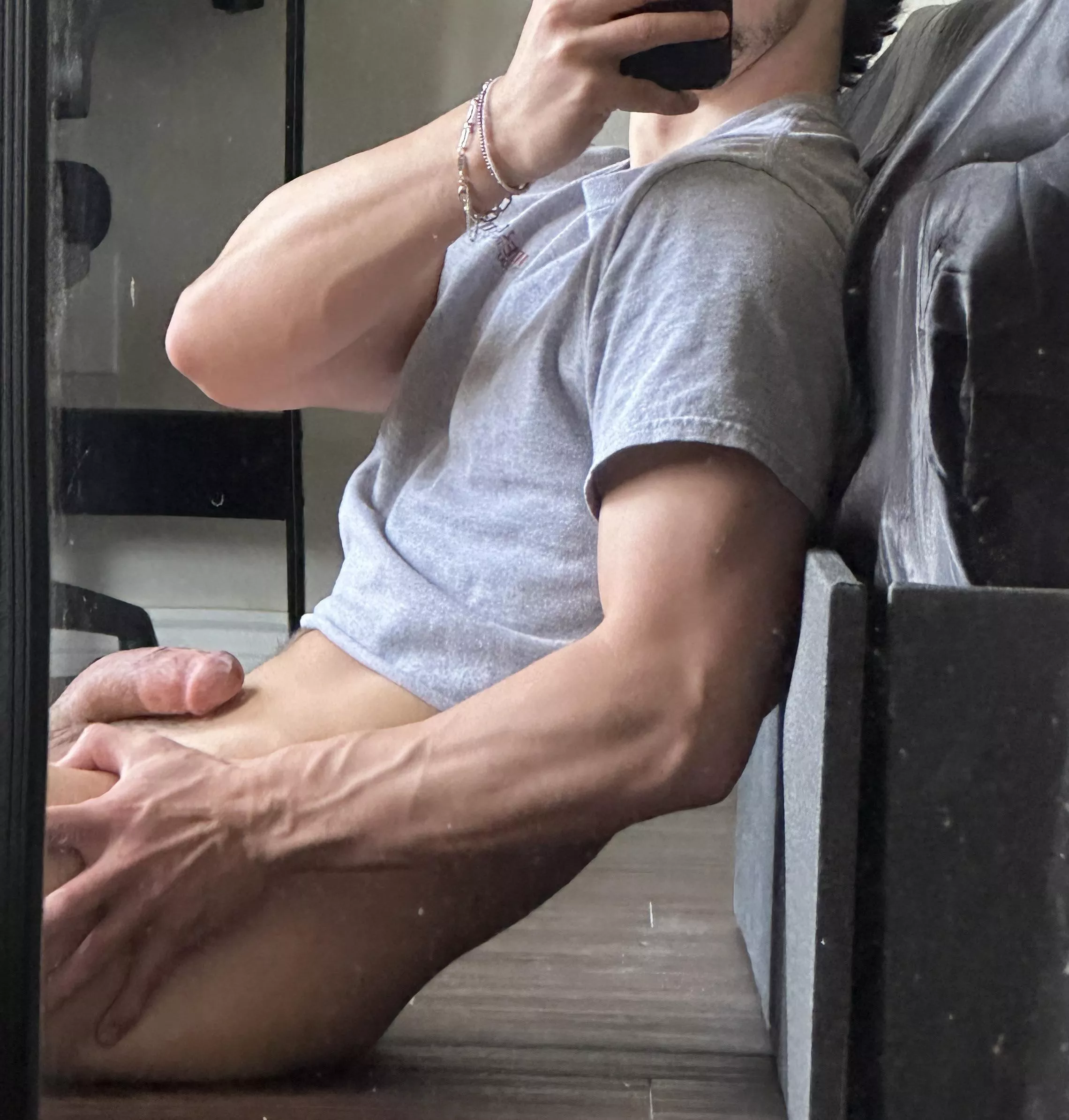 hands gripping your throat as I abuse your holes [22]