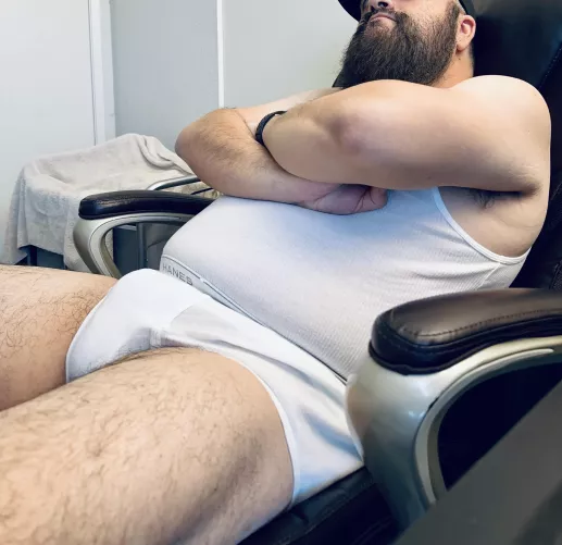 Hey guys. Join my Tighty Whites Telegram group. Link in bio. 😈