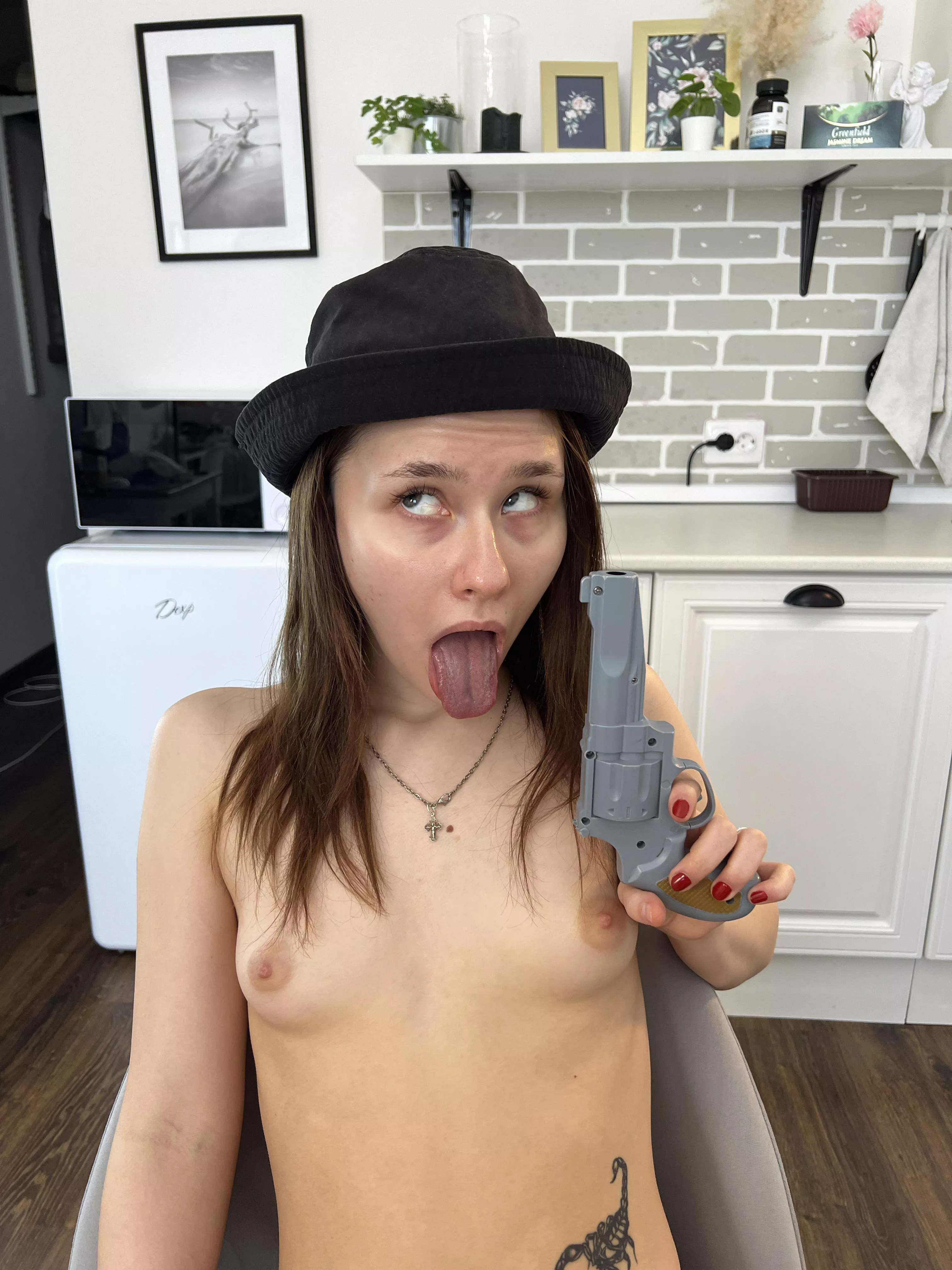 I got you, you filthy pervert!