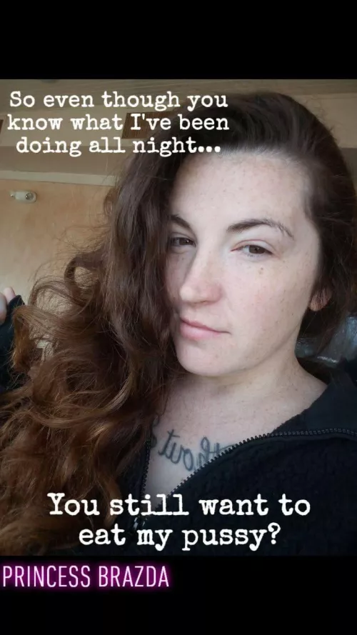 I know you will cucky lol