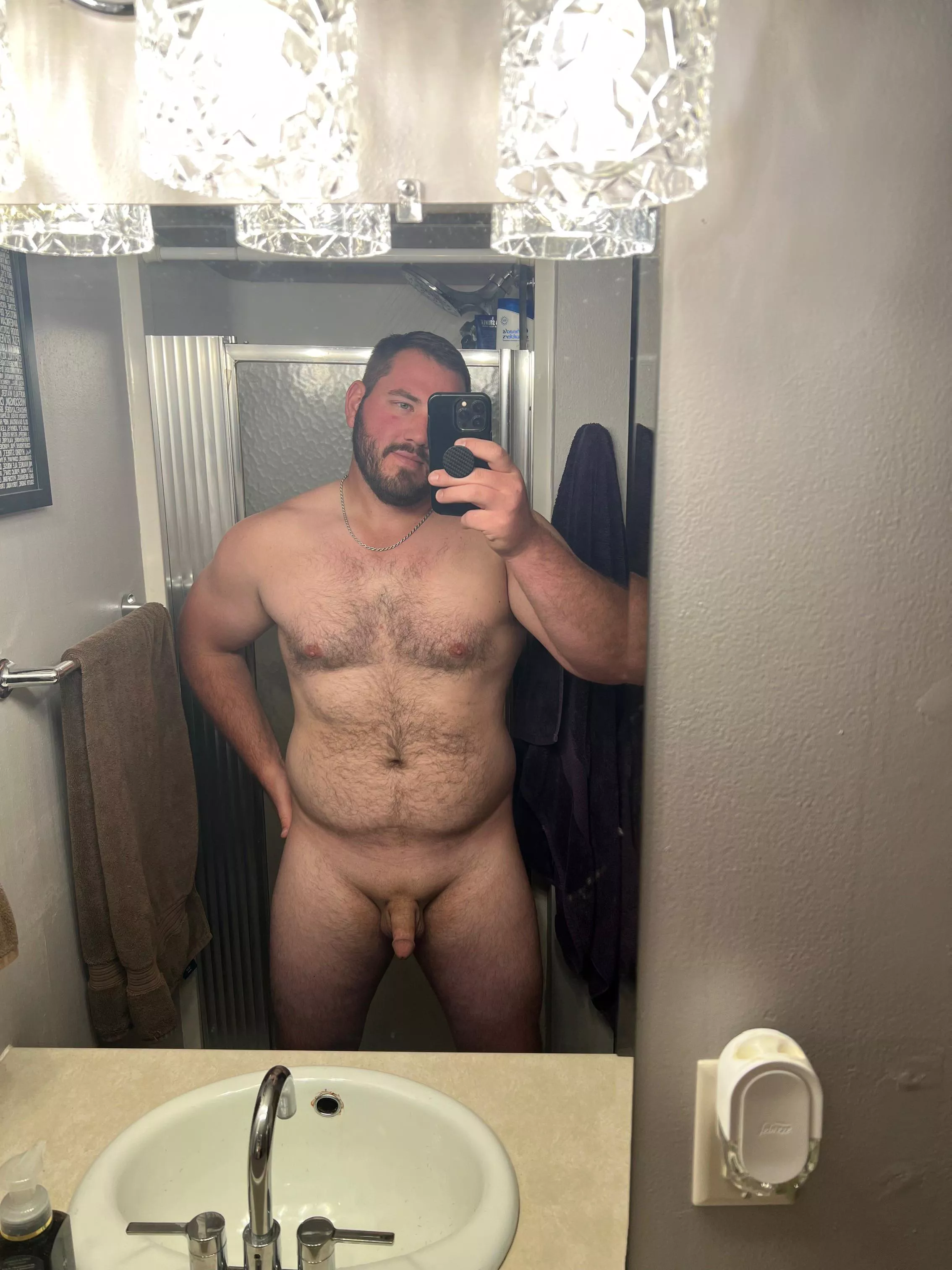 I shaved… but not my chest