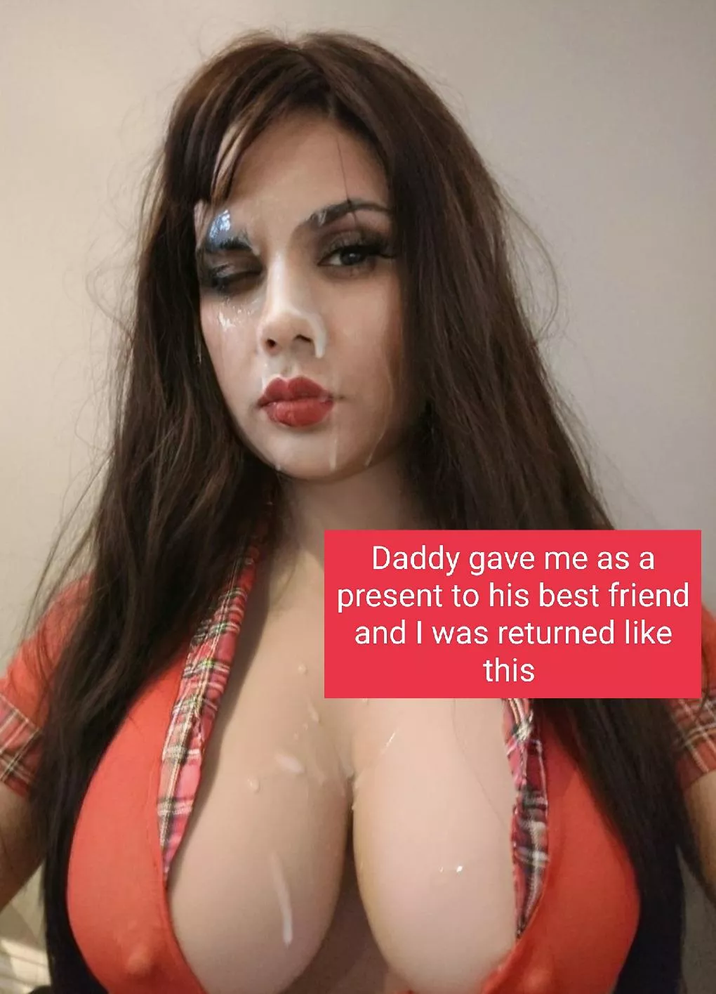 I was lent to my daddy's friend for his birthday present 