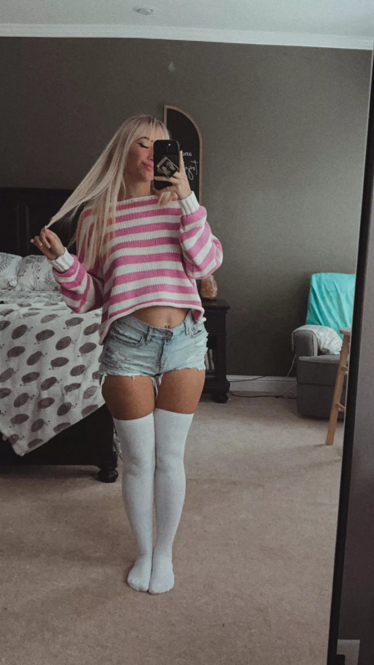 If i send you pictures of my tits, ass and pussy. which ones will you save to jerk off to?