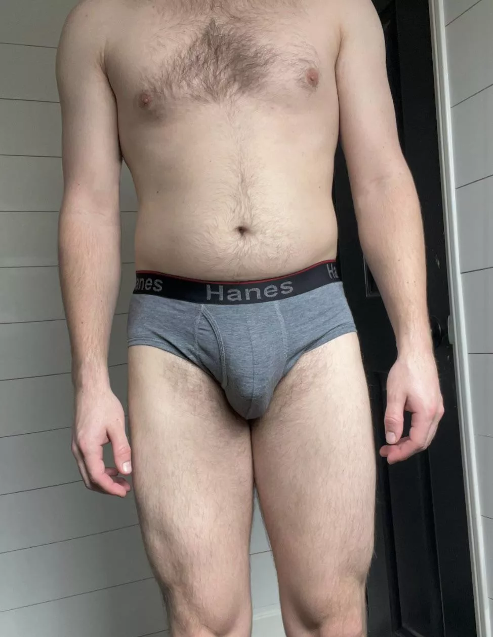 If you’re a guy and you wear underwear you should definitely try these Hanes briefs from Walmart or target, they are the best underwear I’ve ever had. I’ve worn boxer briefs my whole life and after trying these I’m never going back! 