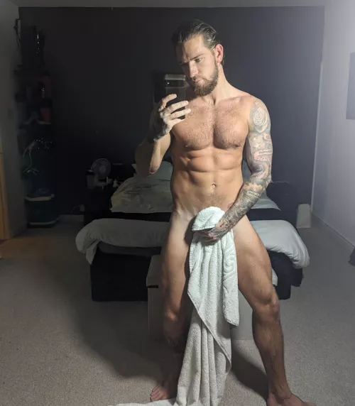 I'm all cleaned up for you 