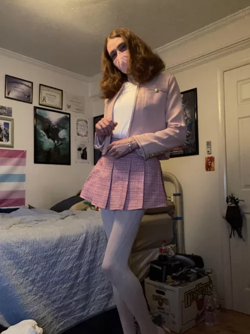 In a pink phase right now.