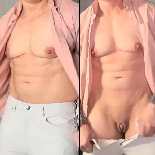 Is this dress ok will you unbutton pants and play with my pussy clothes off better in public 