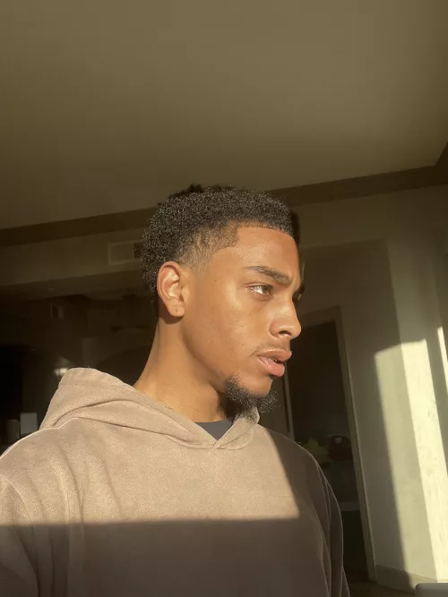 Just got a hair cut how’s it look?😋