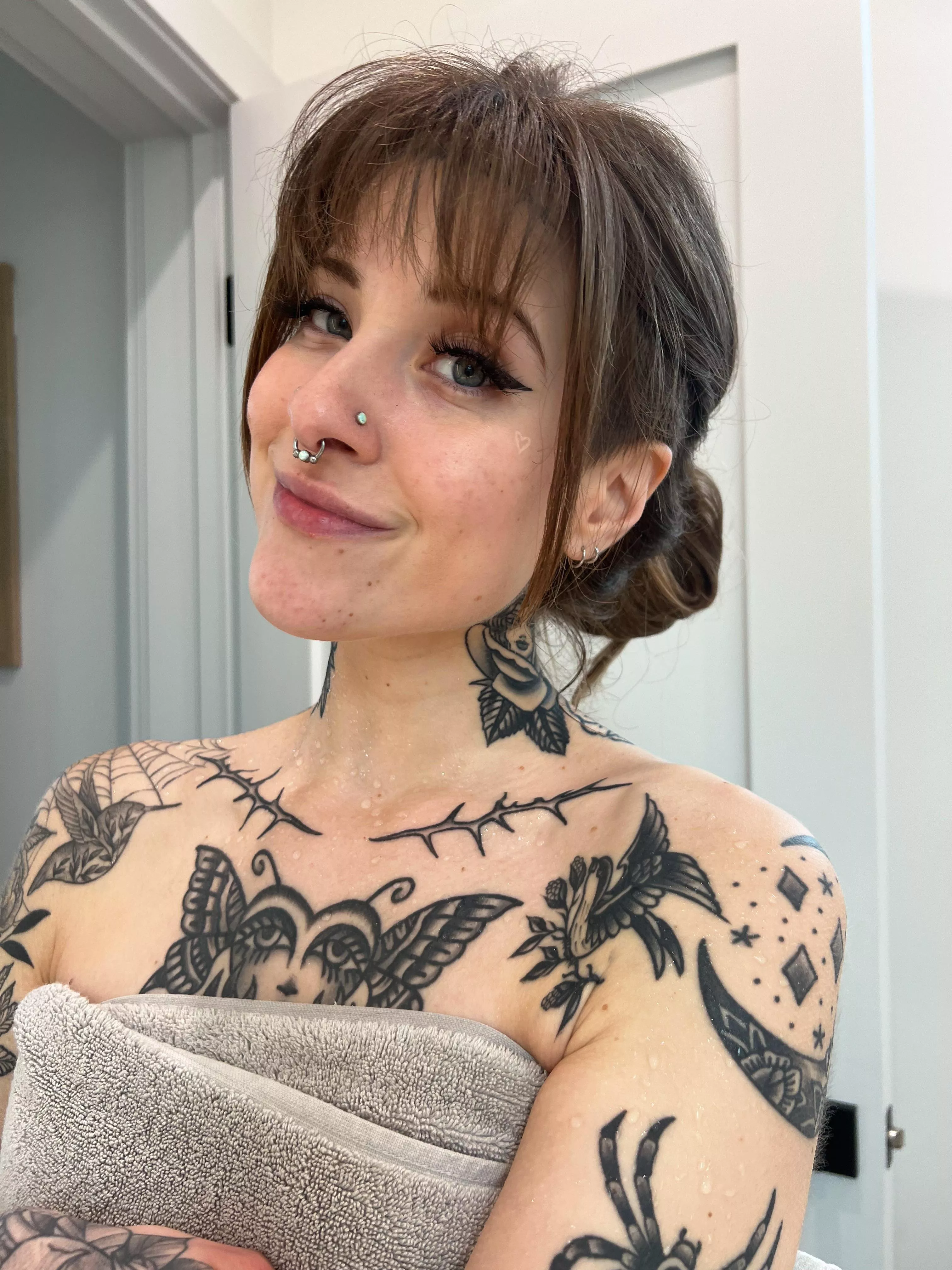 just had a threesome (and a shower)