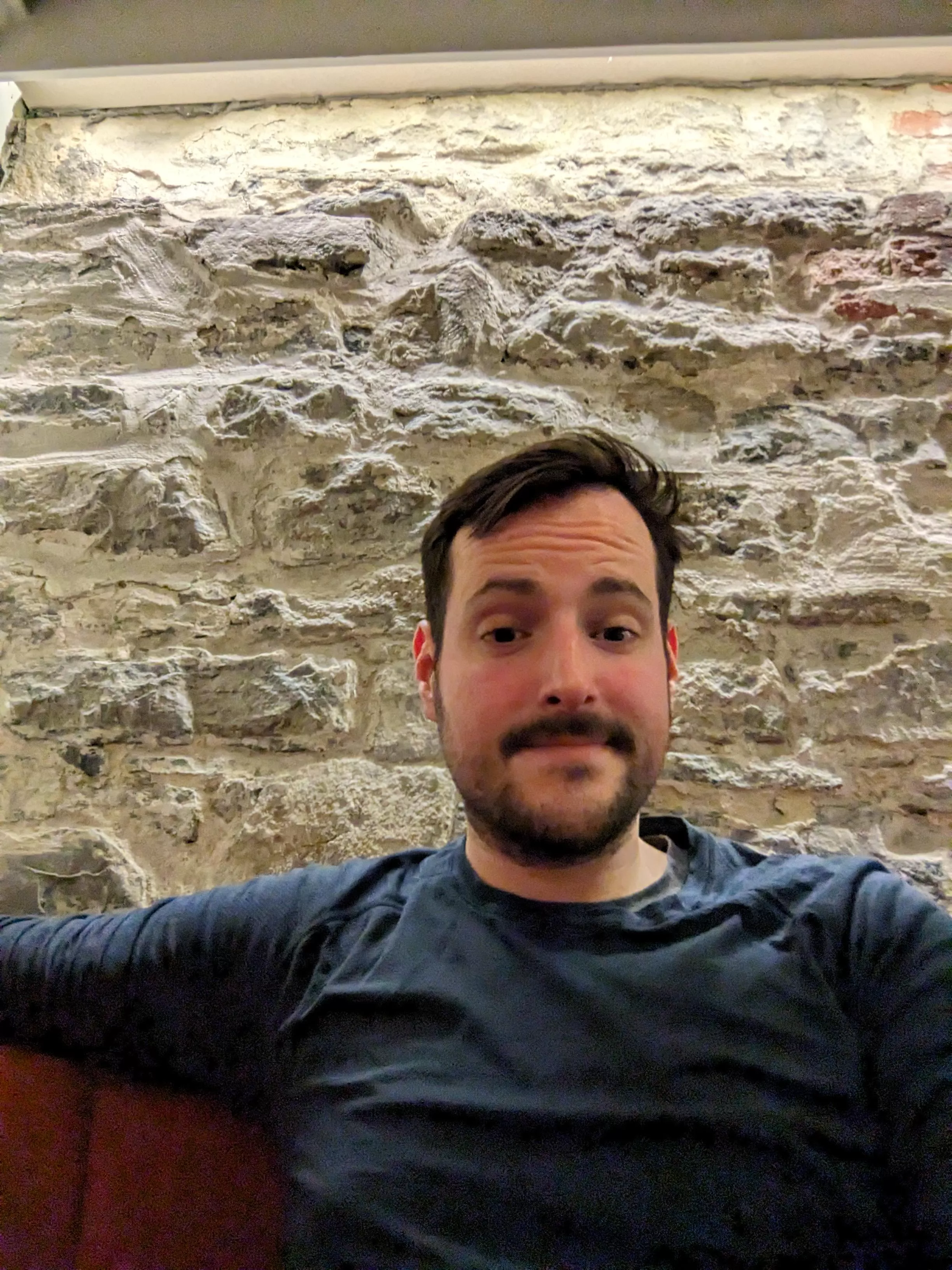 Just waiting for my friends to arrive  Just waiting for my friends to arrive