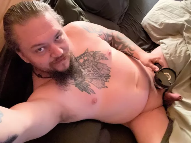 Little coffee in bed this morning