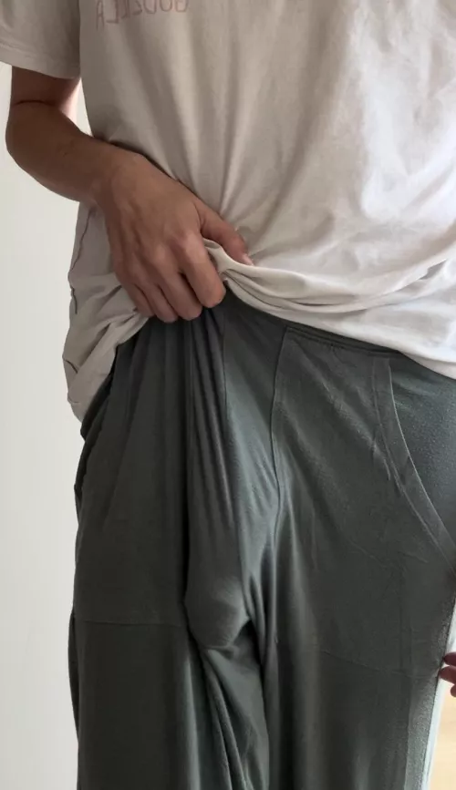 Love the way my dick shows in these 