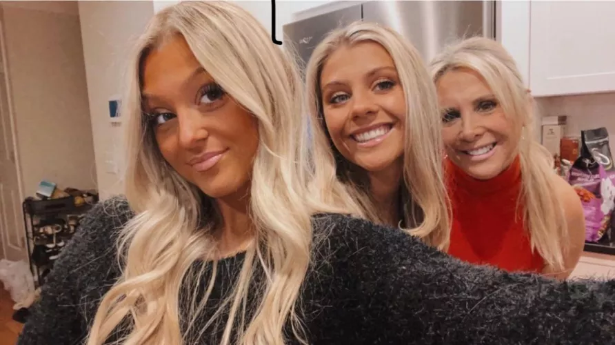 Mother and daughters 