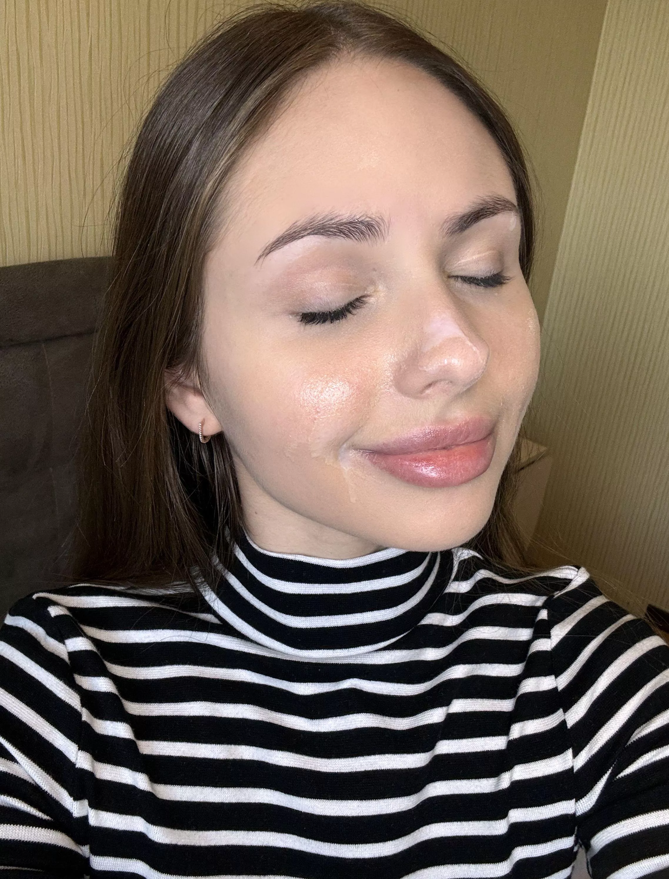 my face looks prettier with cum