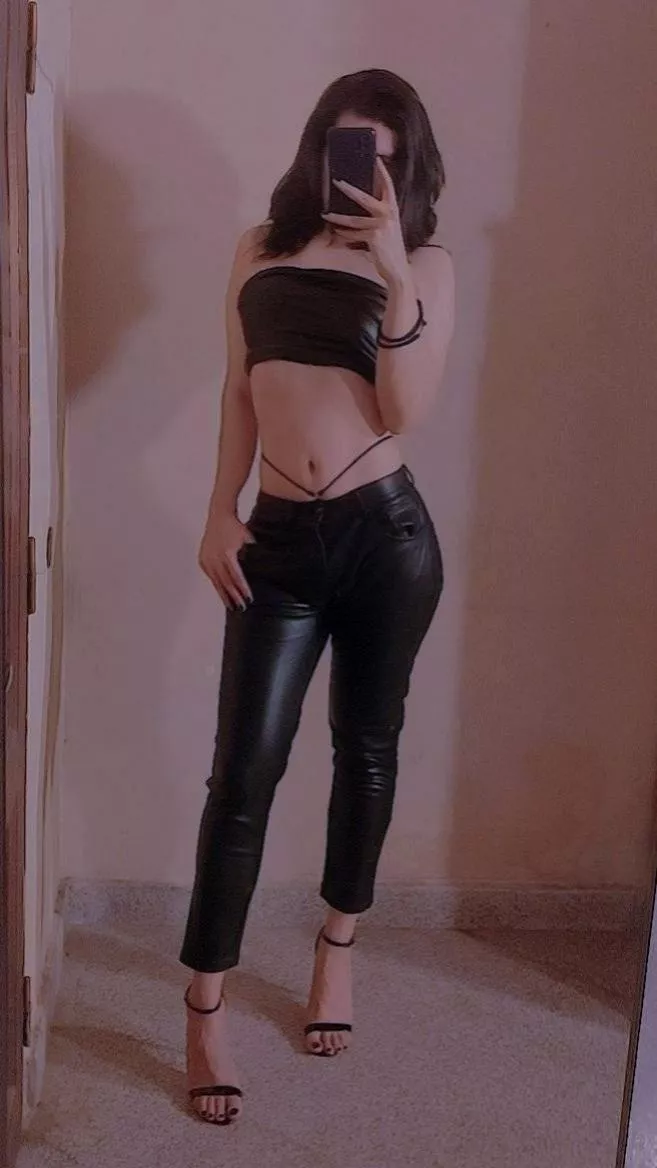 My leather outfit🖤