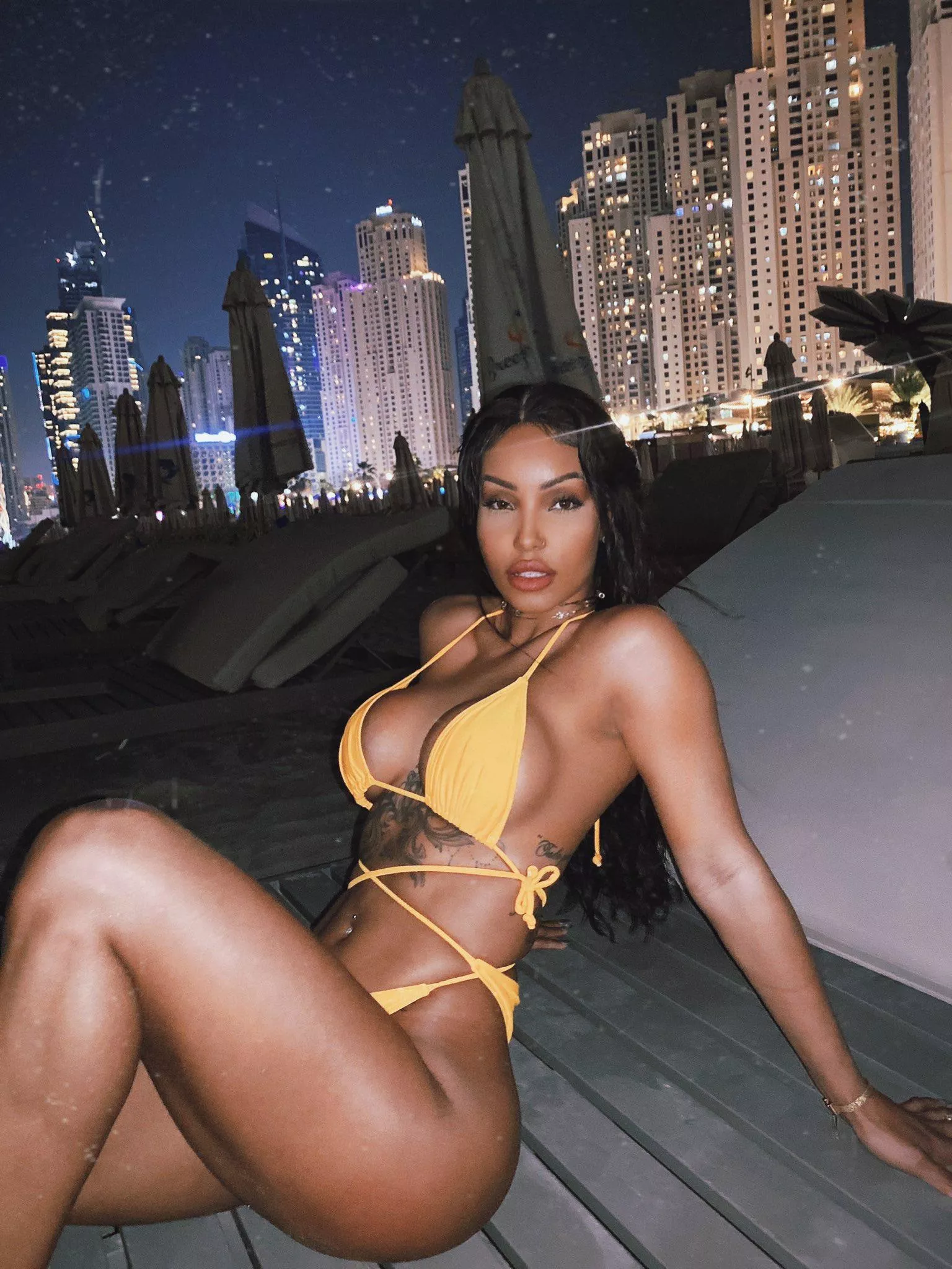 My thighs are great ear warmers.