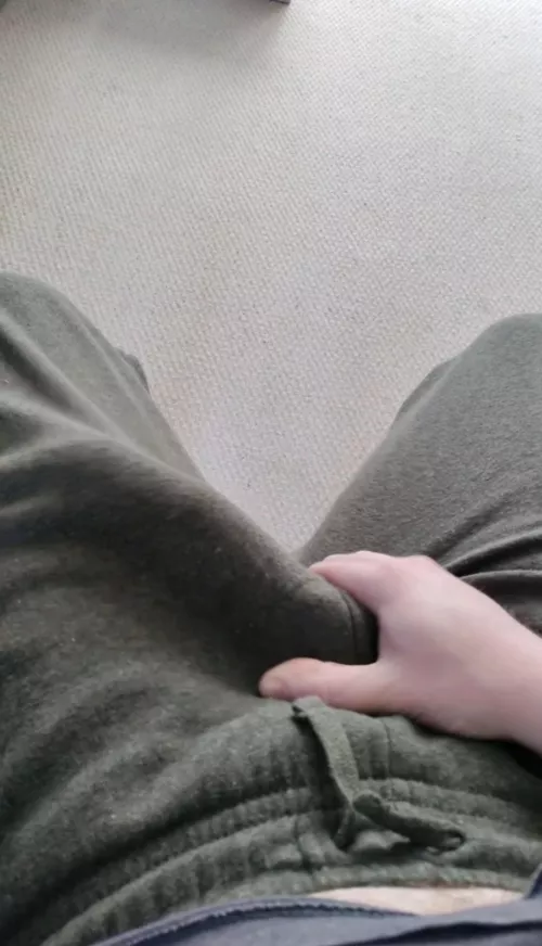 Need someone to pull down my joggers...