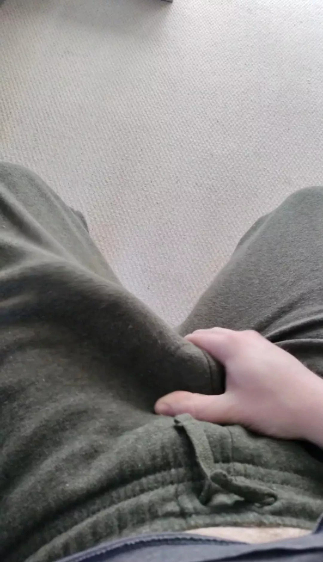 Need someone to pull down my joggers...