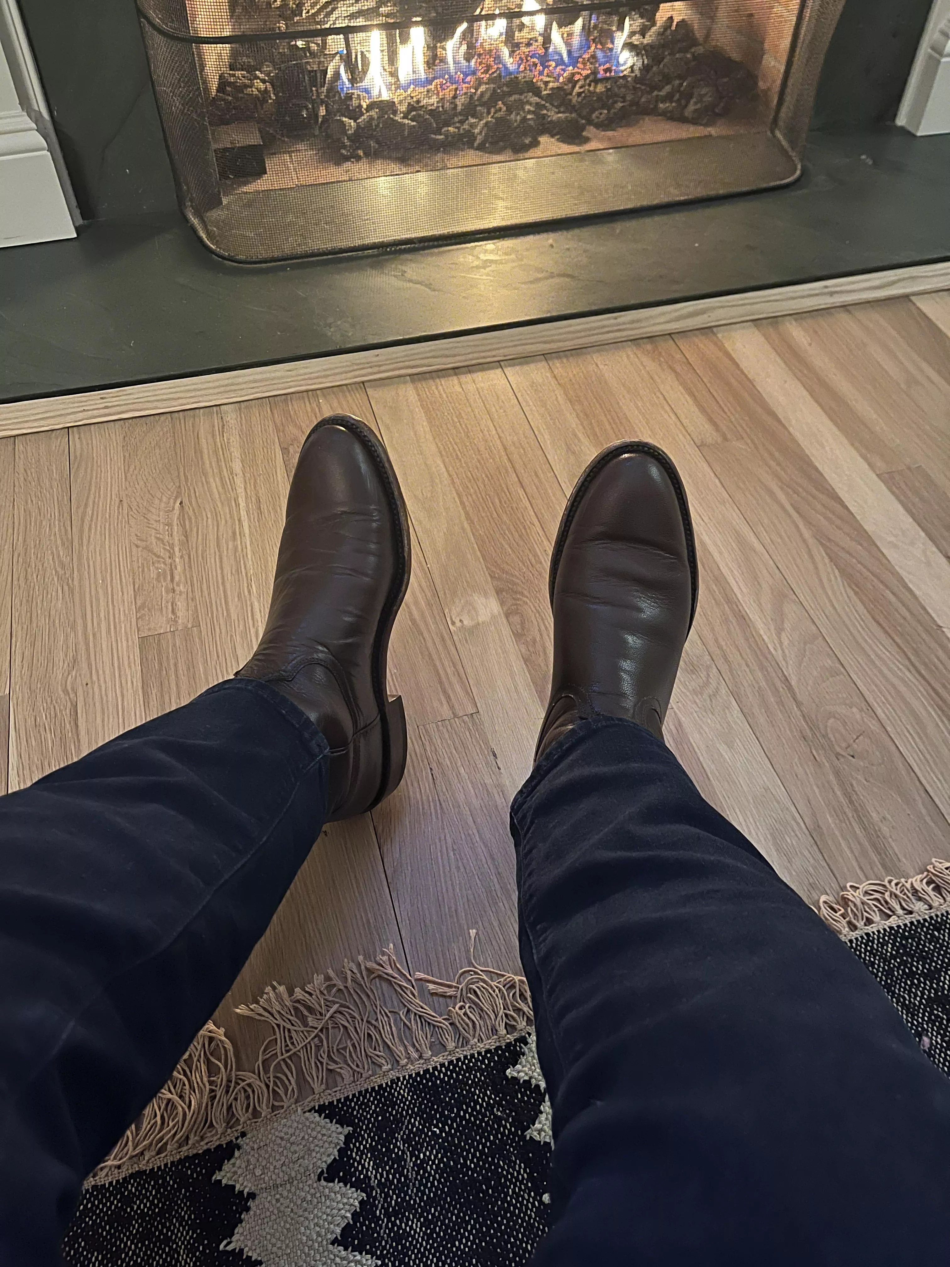 New Lucchese Majestic Ropers in Tobacco