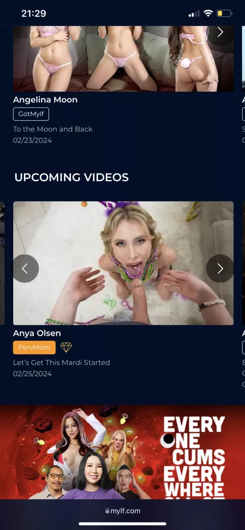 New Mylf scene. Her roleplay skills are off the charts she’s so damn good she’s killing it. But they need to put her with good male talent frankly