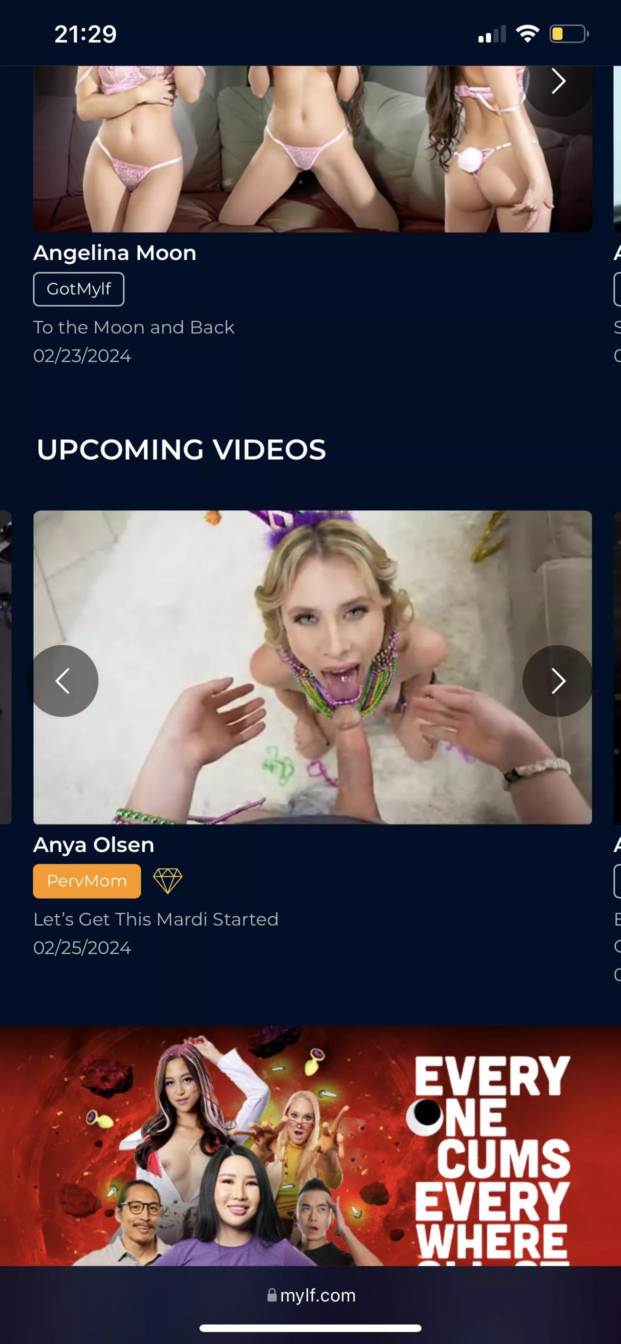 New Mylf scene. Her roleplay skills are off the charts she’s so damn good she’s killing it. But they need to put her with good male talent frankly