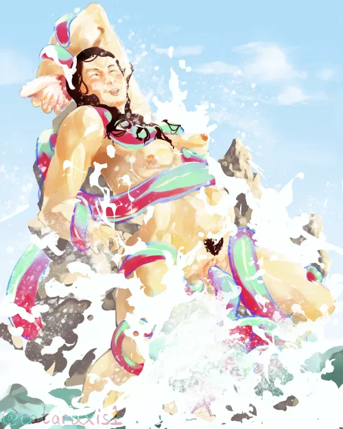 On the Rocks (me, @cataraxis1)