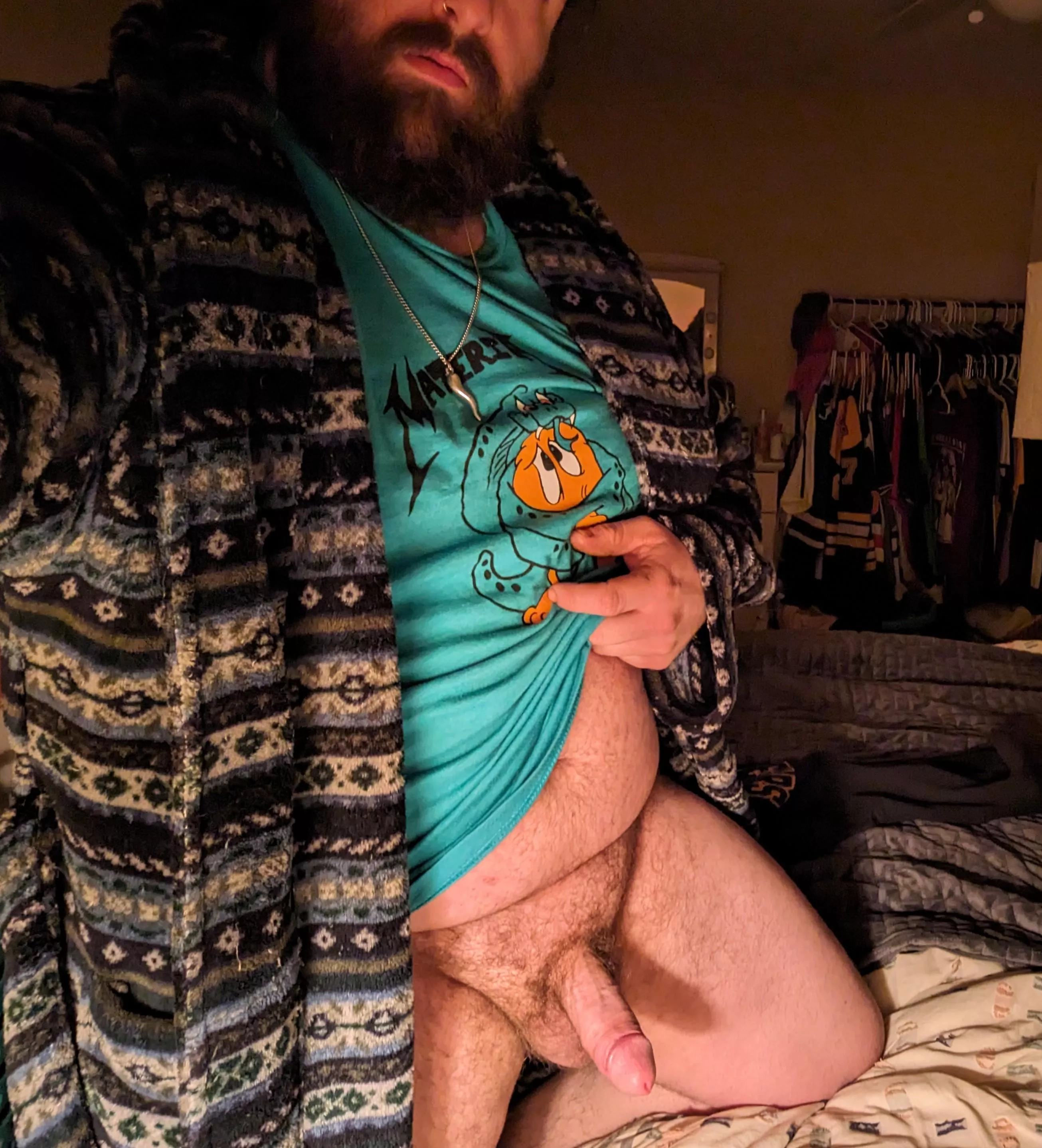 Practicing my bedside manners 