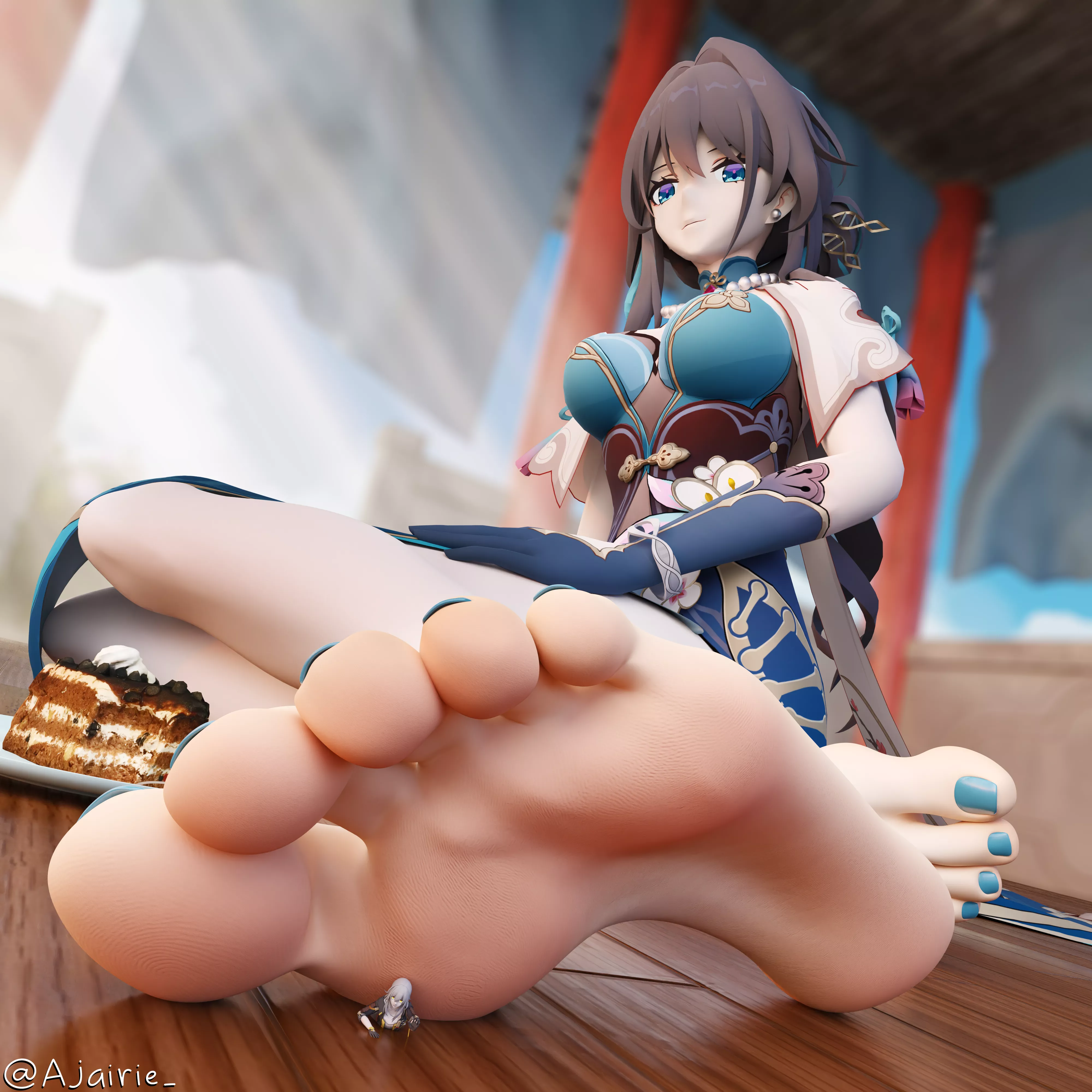 Ruan Mei's Experiment (Honkai: Star Rail) [Artist: Ajairie]