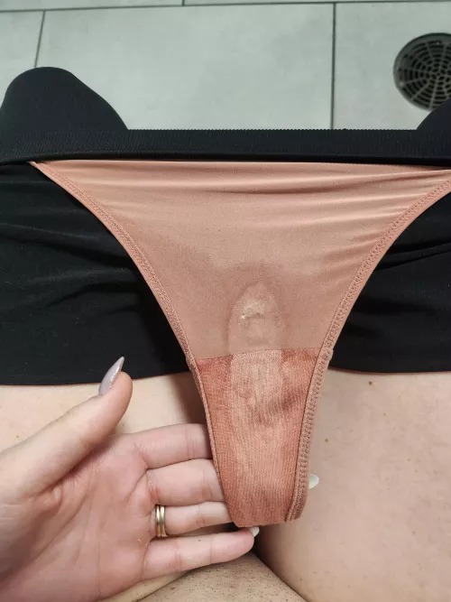 Same panties as the last but messier