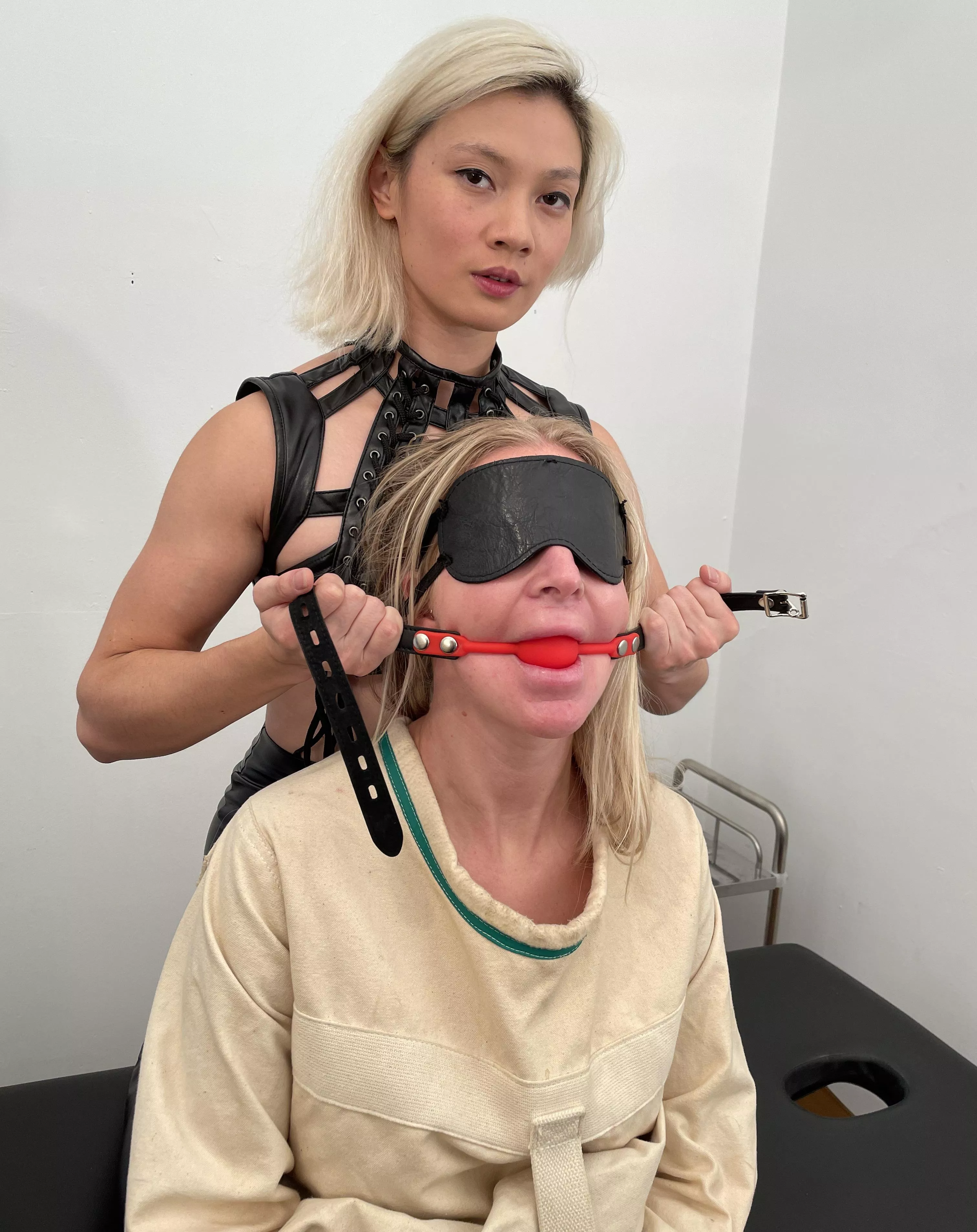 She was getting a little crazy, so I had to keep her quiet