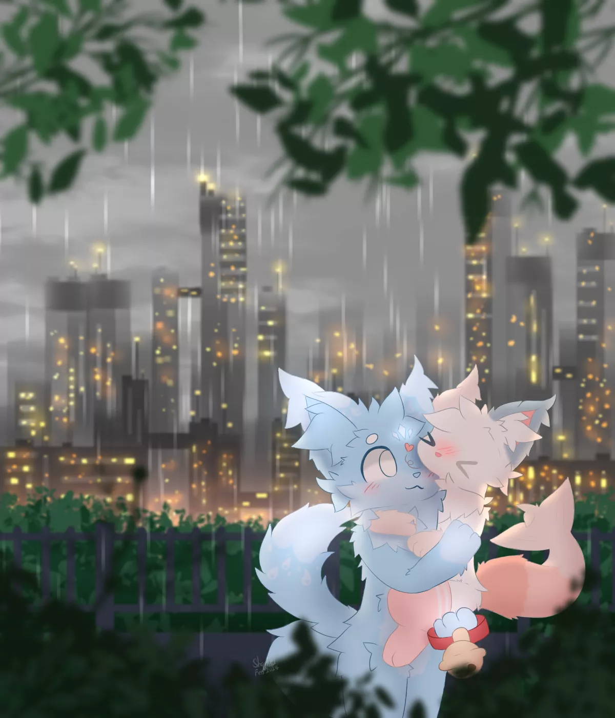 the cold night is never cold when you are here~