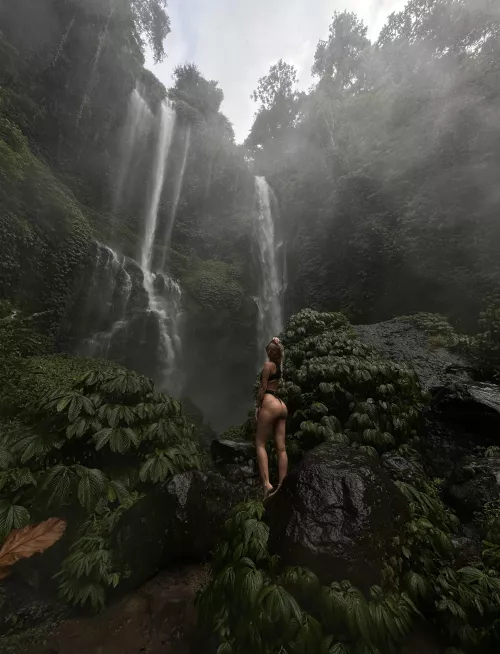 The two of us will be in the tropical forest