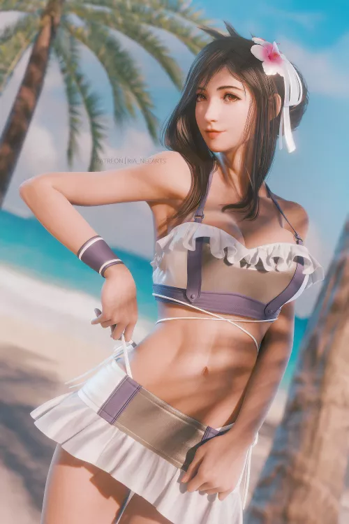 Tifa, (Ria_neearts) [Final Fantasy]