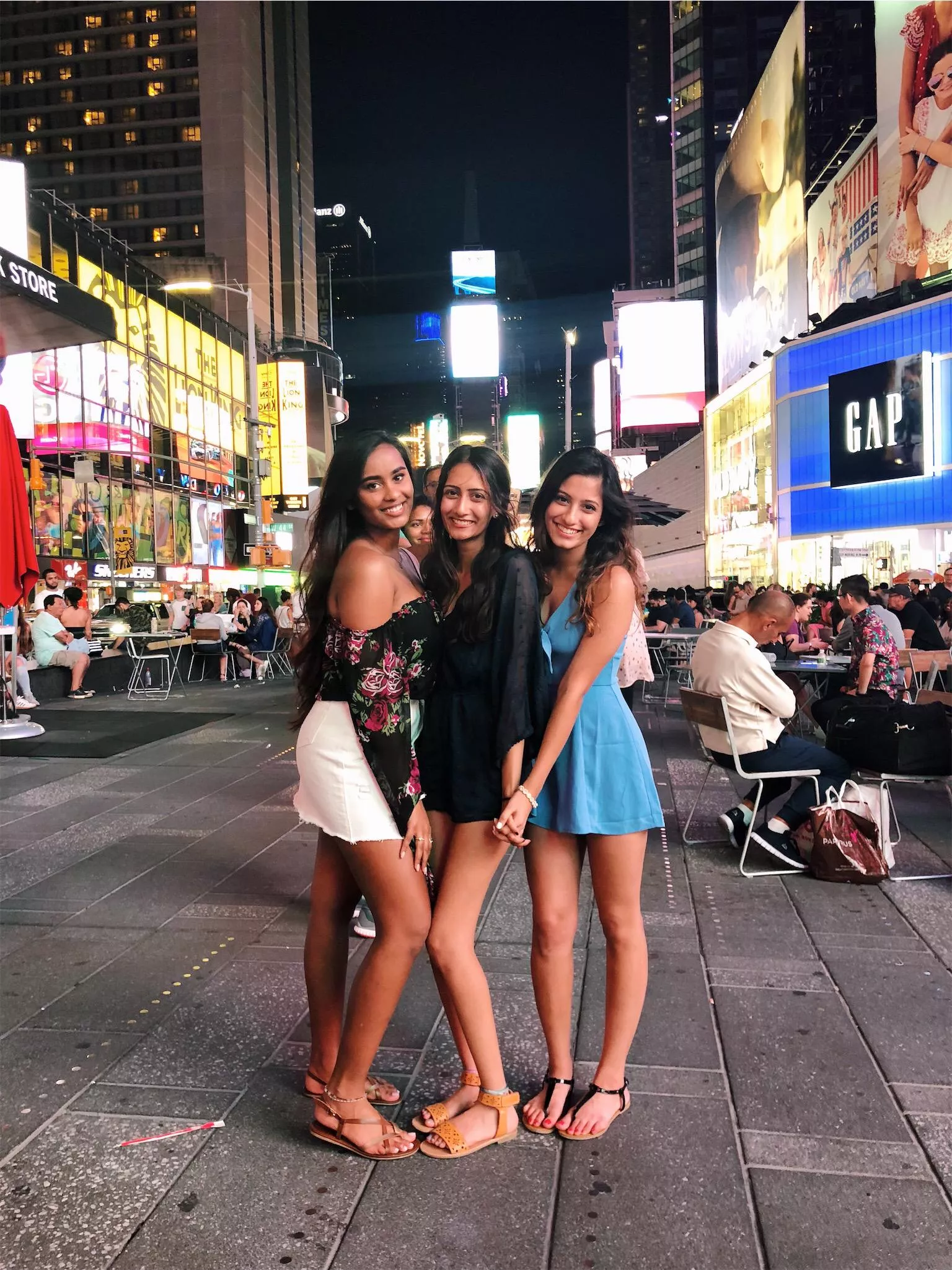 Times Square babes