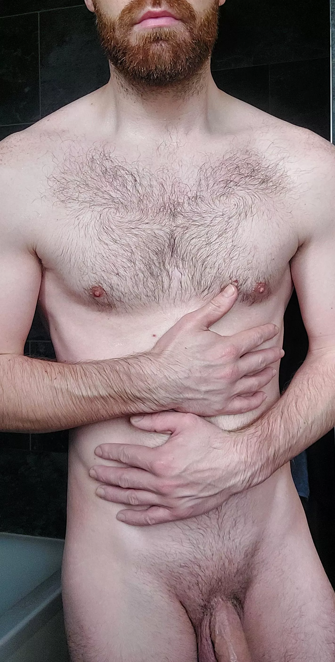 Usually trim it at this point